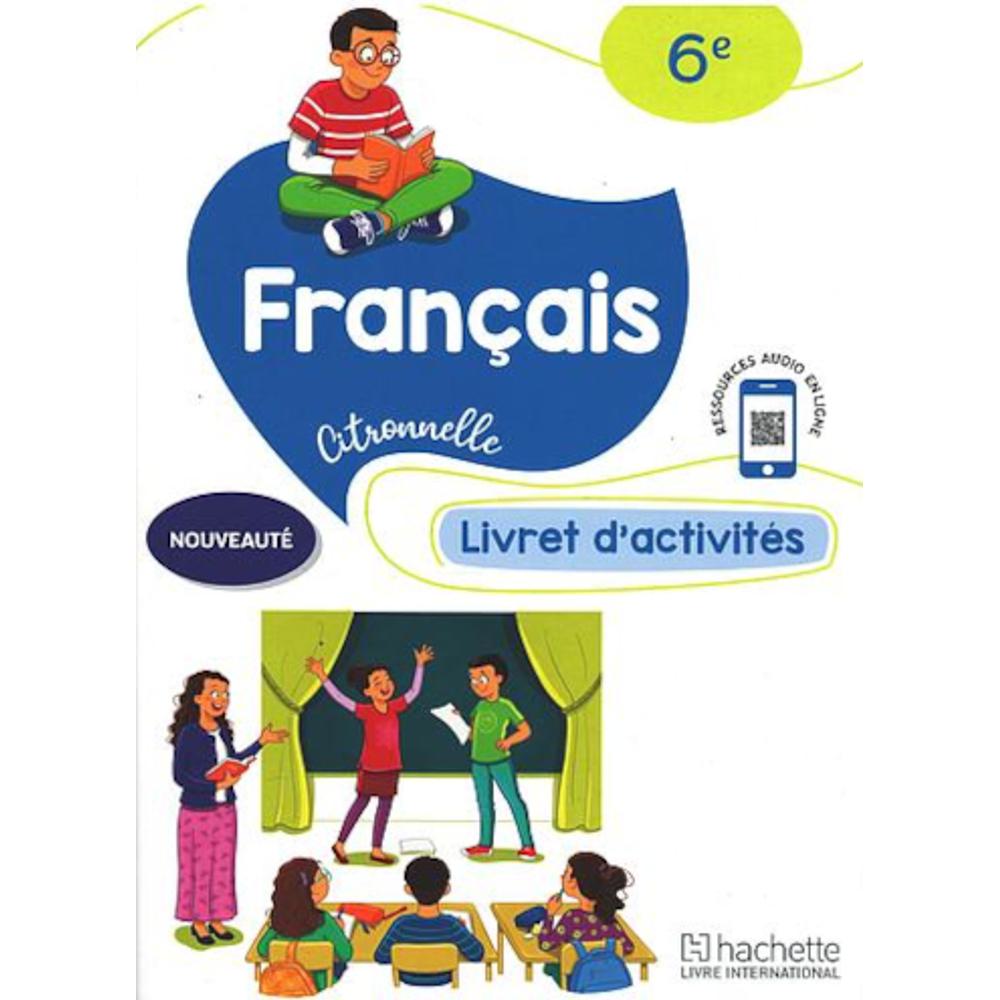 Citronnelle 6ème – Livret d’activités – éd 2025        Nouveauté