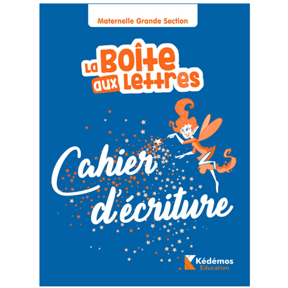 LA BOITE AUX LETTRES CAHIER D’ECRITURE GS