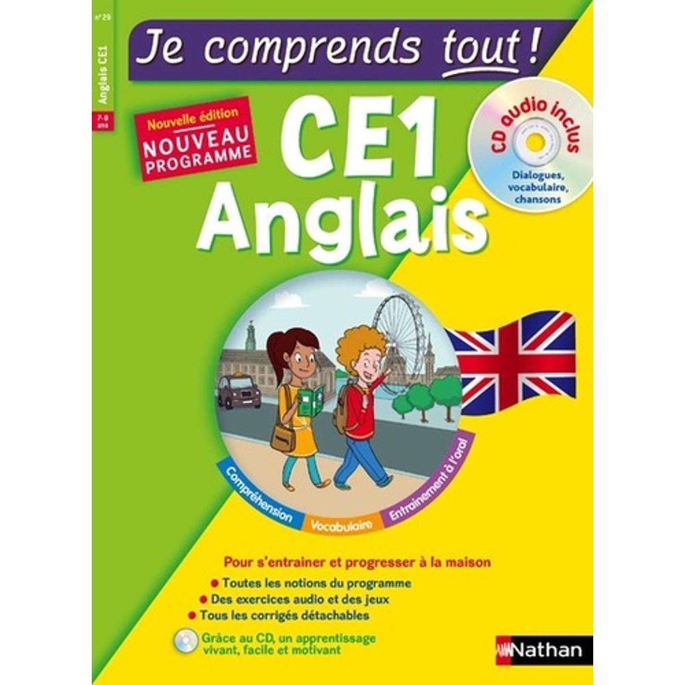 JE COMPRENDS TOUT ! ANGLAIS CE1 + CD AUDIO INCLUS