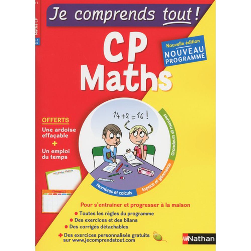 JE COMPRENDS TOUT MONOMATIERE MATHEMATIQUES CP
